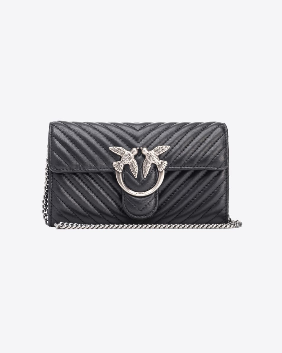 Pinko Geldbörse Love Bag One Wallet Fischgrat