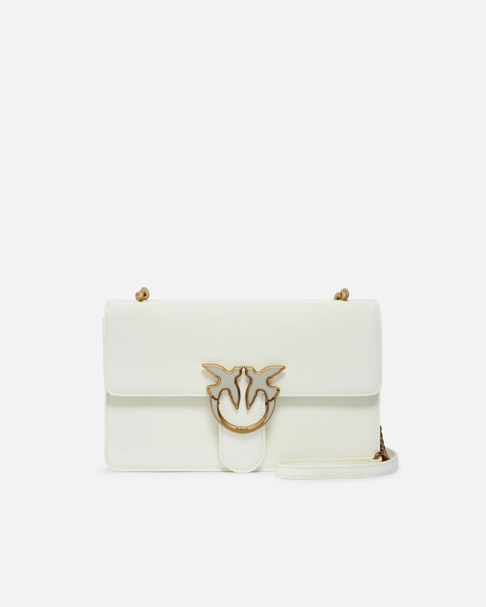 Pinko Glänzende Love Bag Umhängetasche