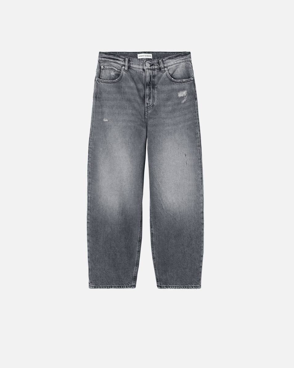Pinko Hellgraue Jeans im Egg-Fit