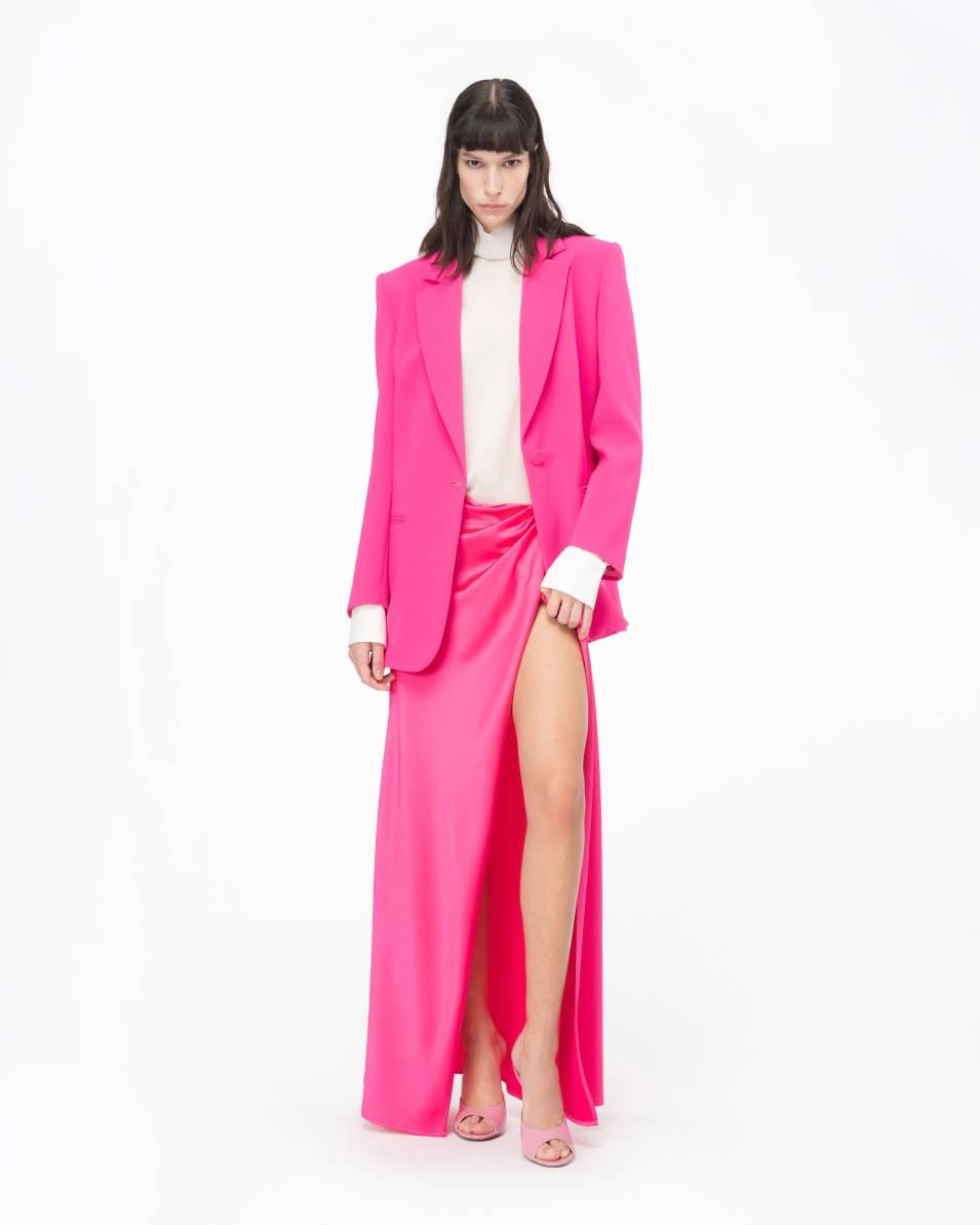 Pinko Hochgeschlossene Georgette-Bluse