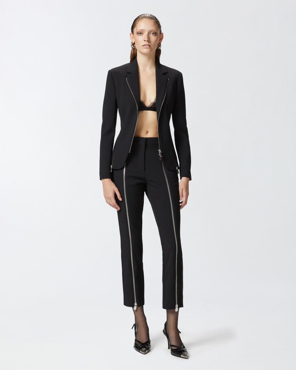 Pinko Hose Im Slim Fit Mit Metallreißverschluss