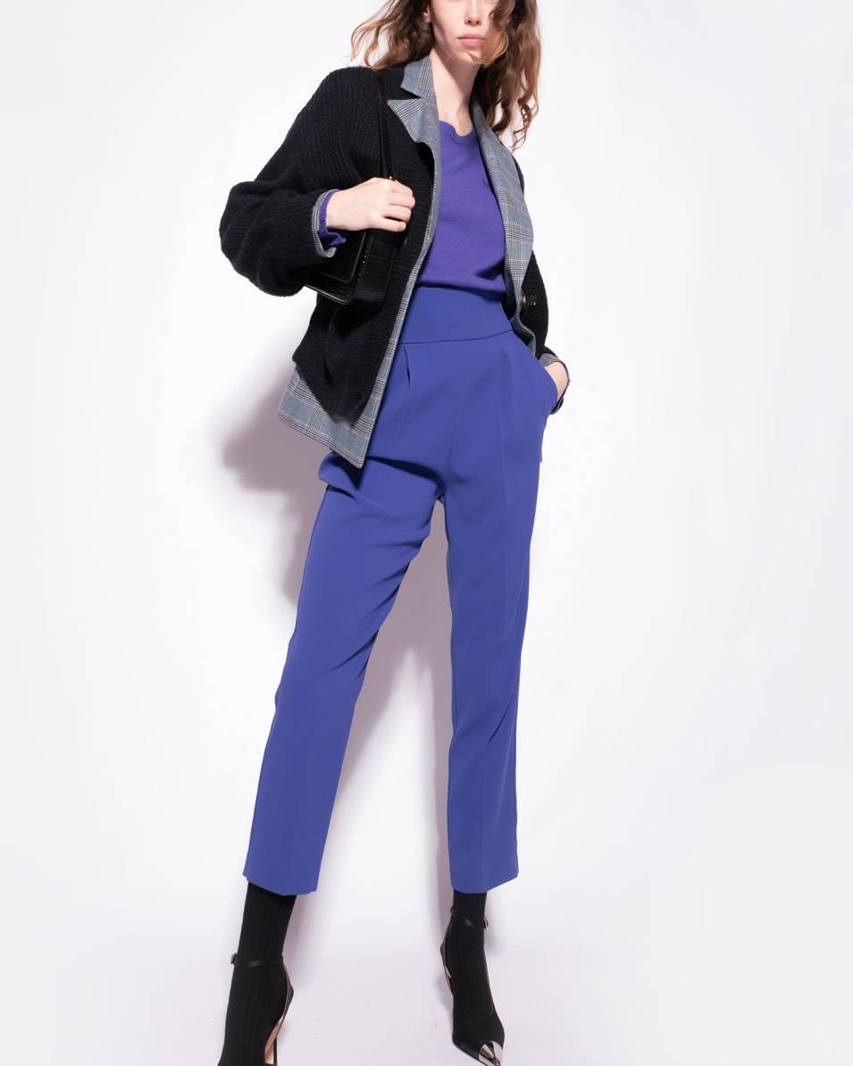 Pinko Hose Mit Hohem Bund Aus Stretch-Crêpe