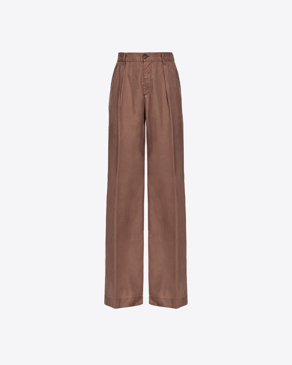 Pinko Hose mit weitem Bein aus Lyocell