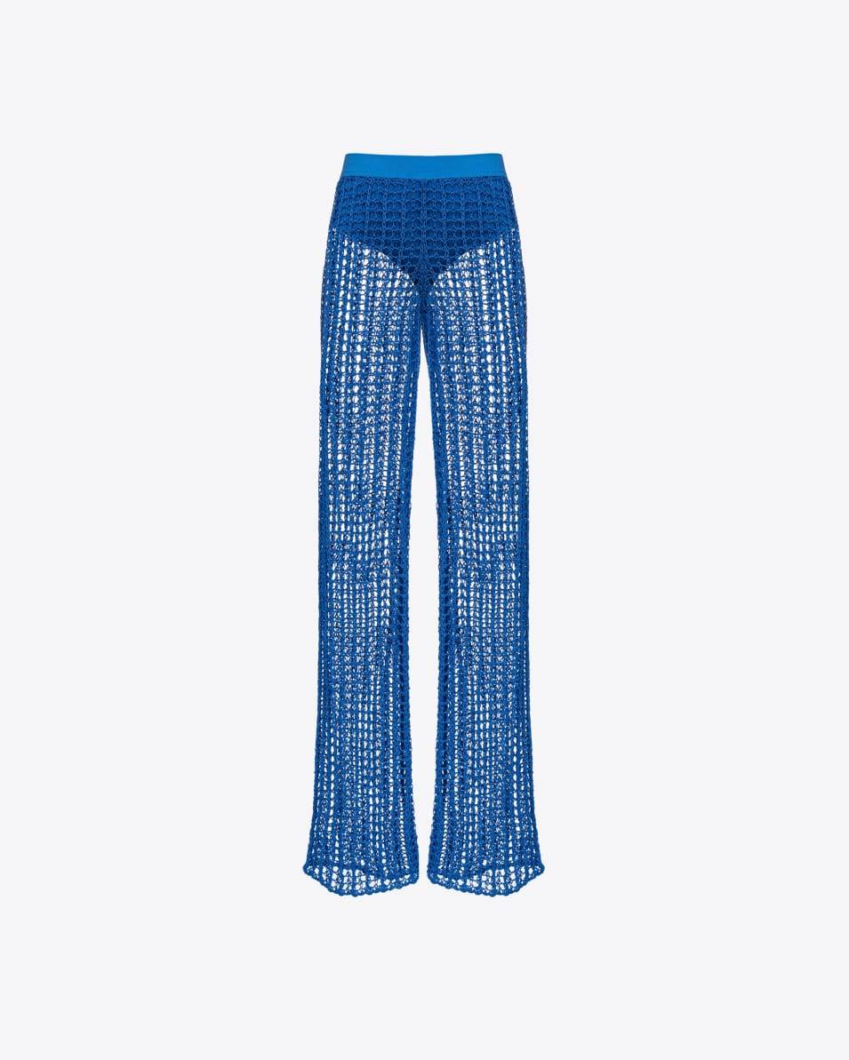 Pinko Hose Schnurnetz Glänzend