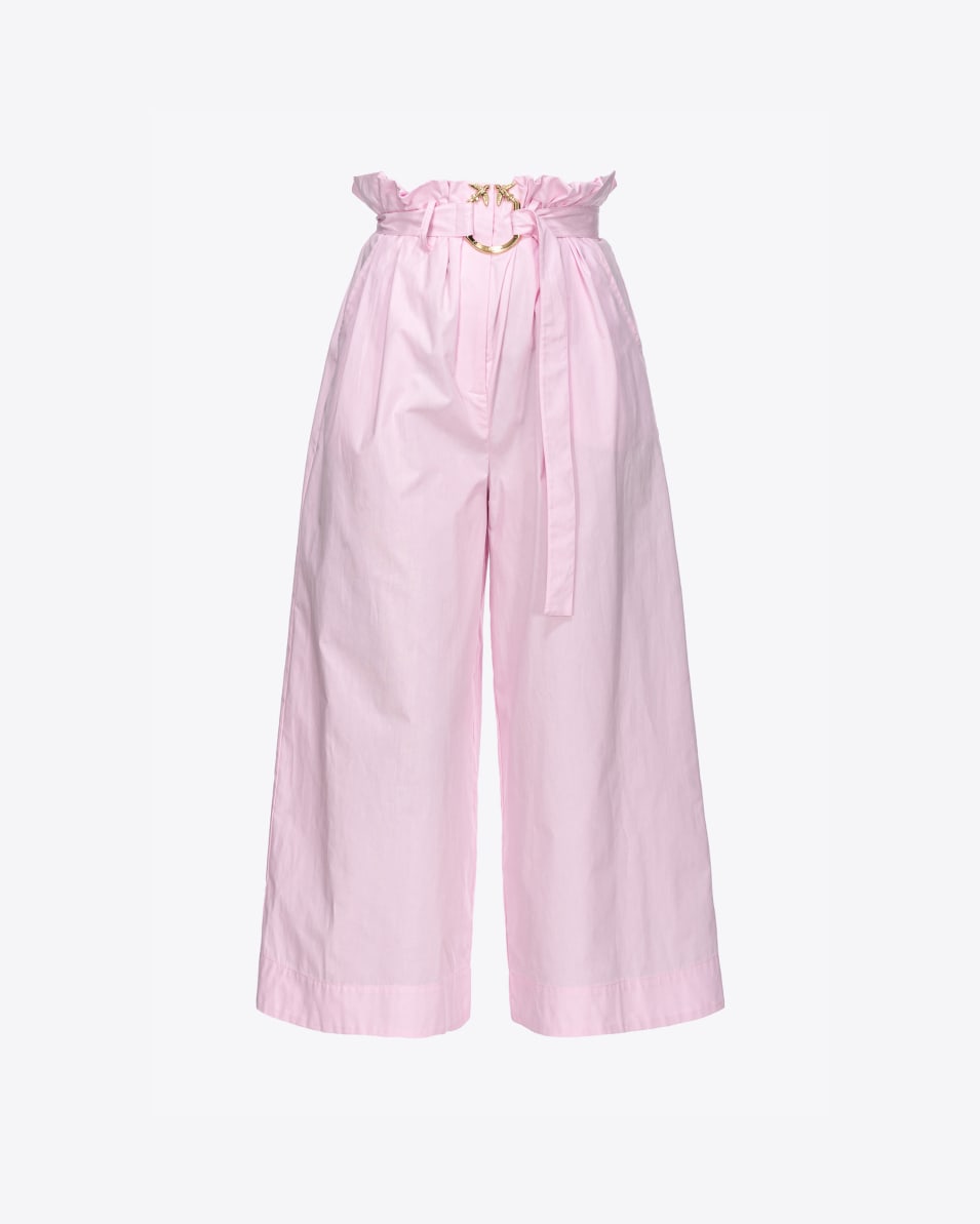 Pinko Hose Wide Leg Mit Gürtel