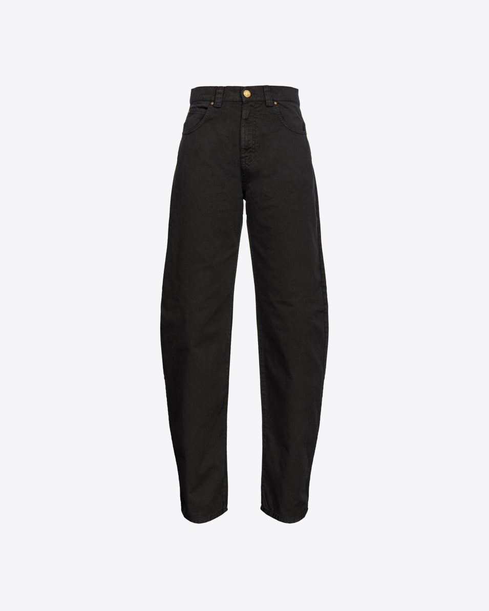 Pinko Jeans Egg Shape aus Gabardine