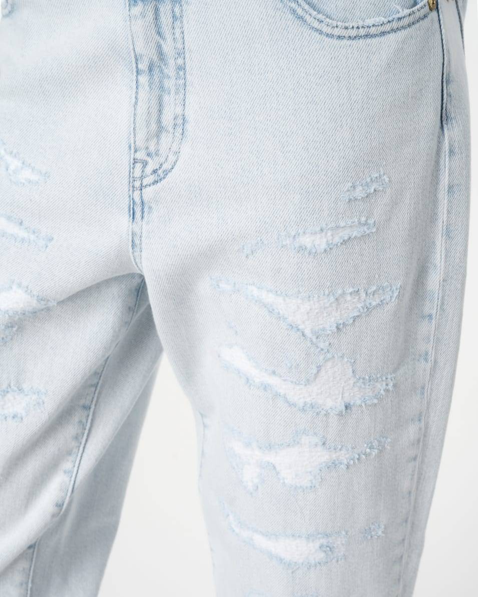 Pinko Jeans Mom Fit Hell Mit Rissen