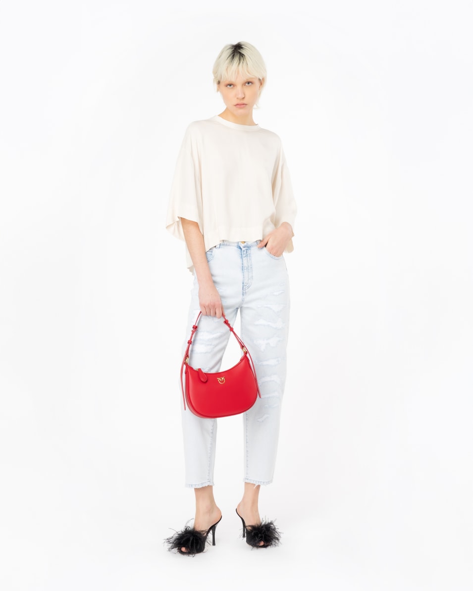 Pinko Jeans Straight Denim Mit Rissen