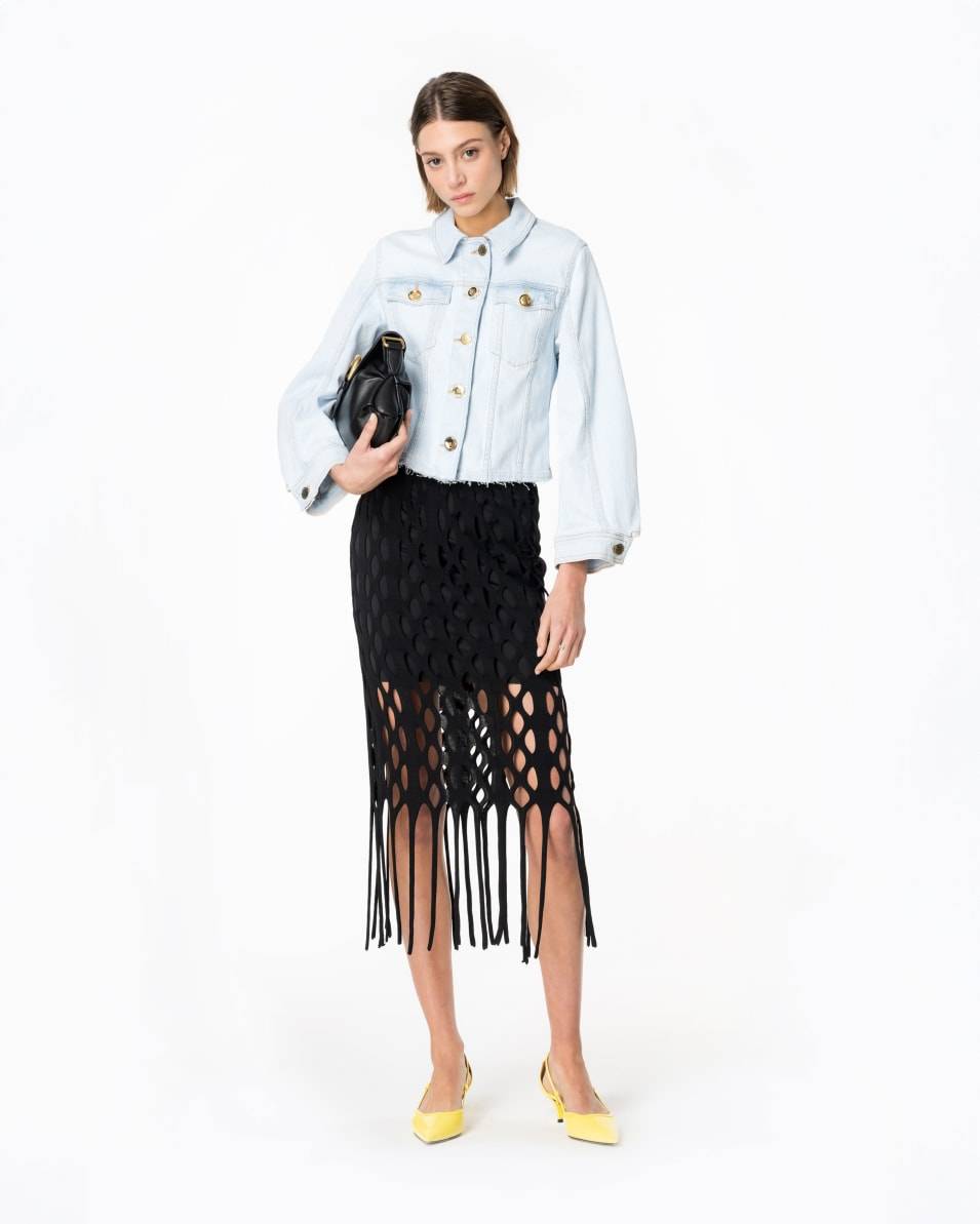 Pinko Jeansjacke Baby Blue