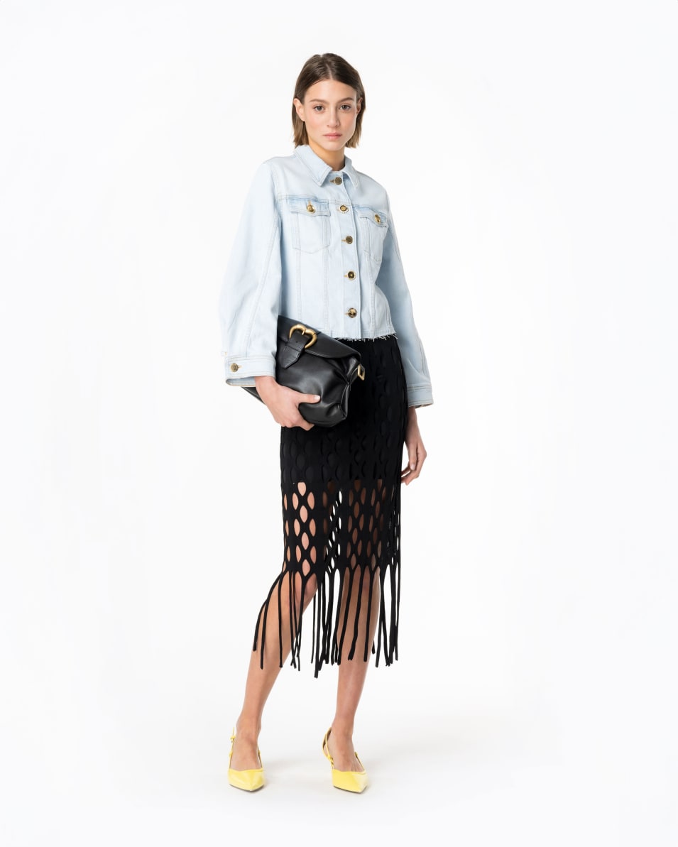 Pinko Jeansjacke Baby Blue