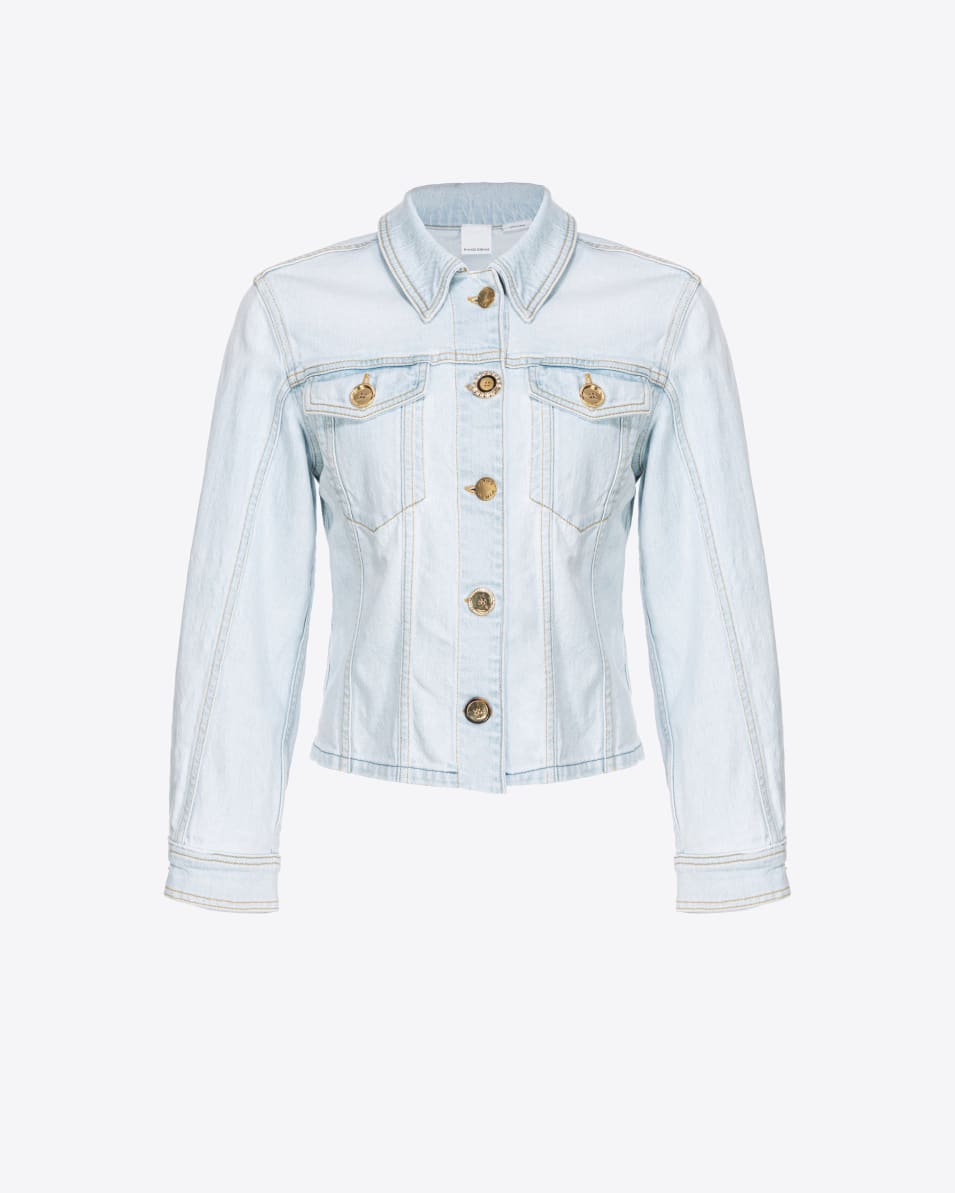 Pinko Jeansjacke Baby Blue