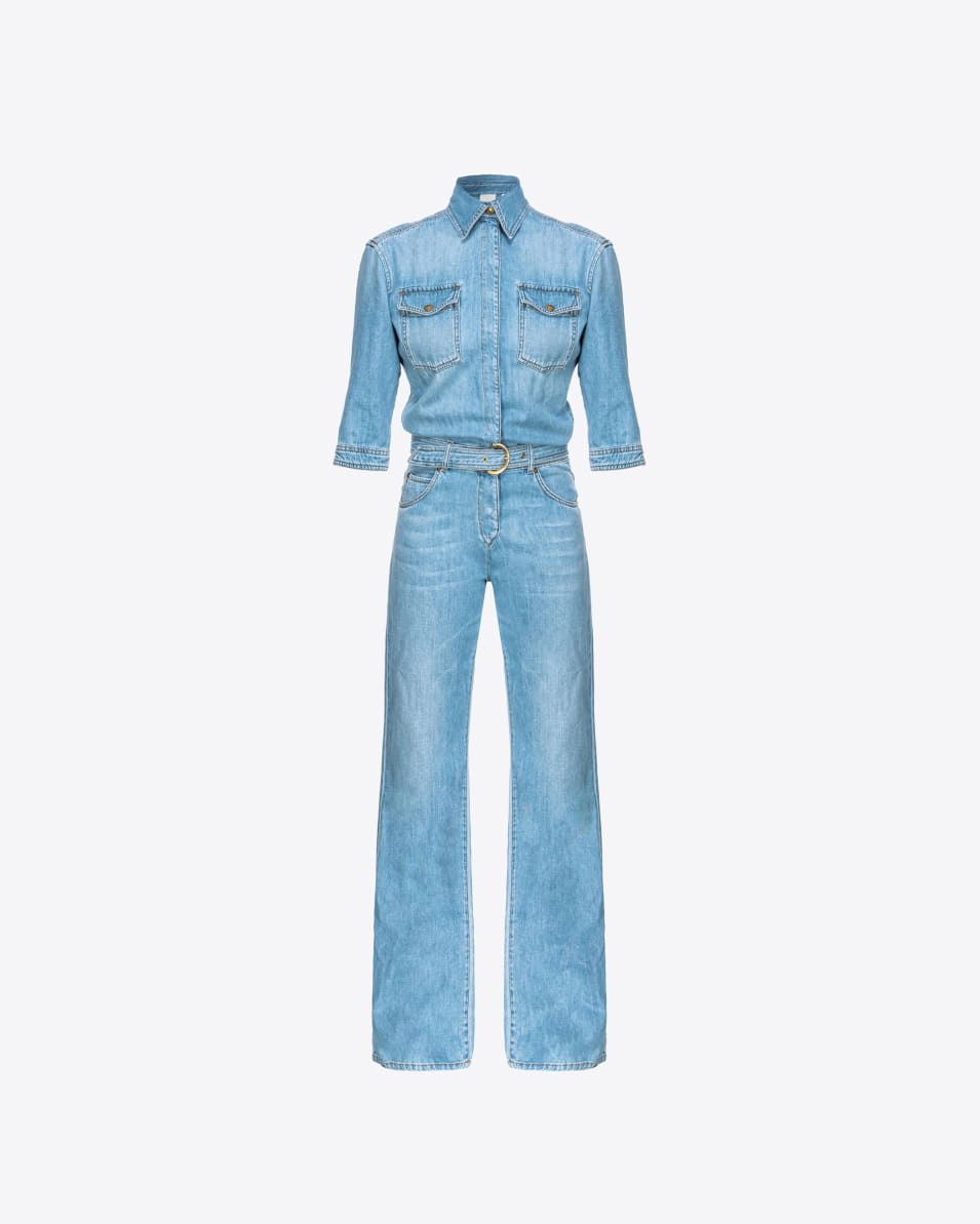 Pinko Jumpsuit aus leichtem Denim