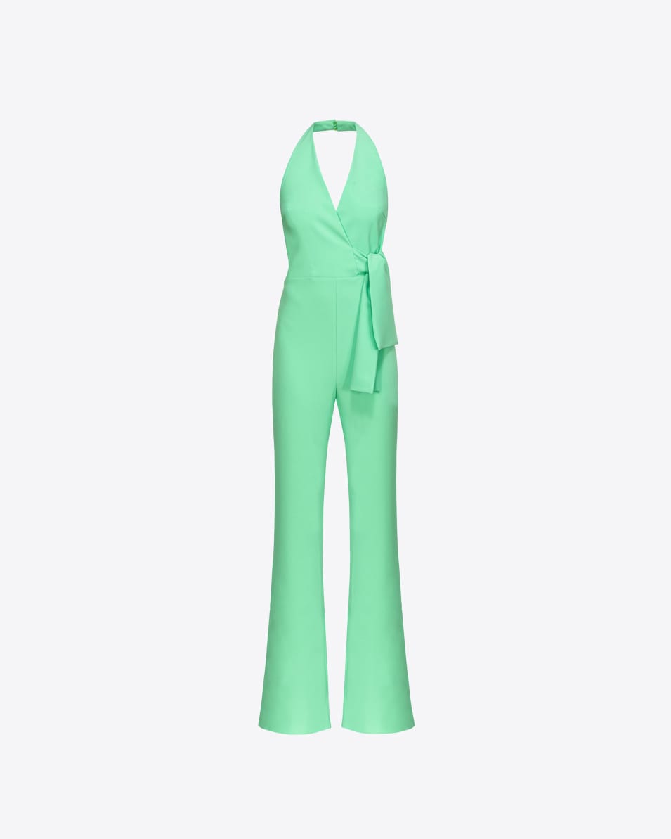 Pinko Jumpsuit mit Neckholder-Ausschnitt