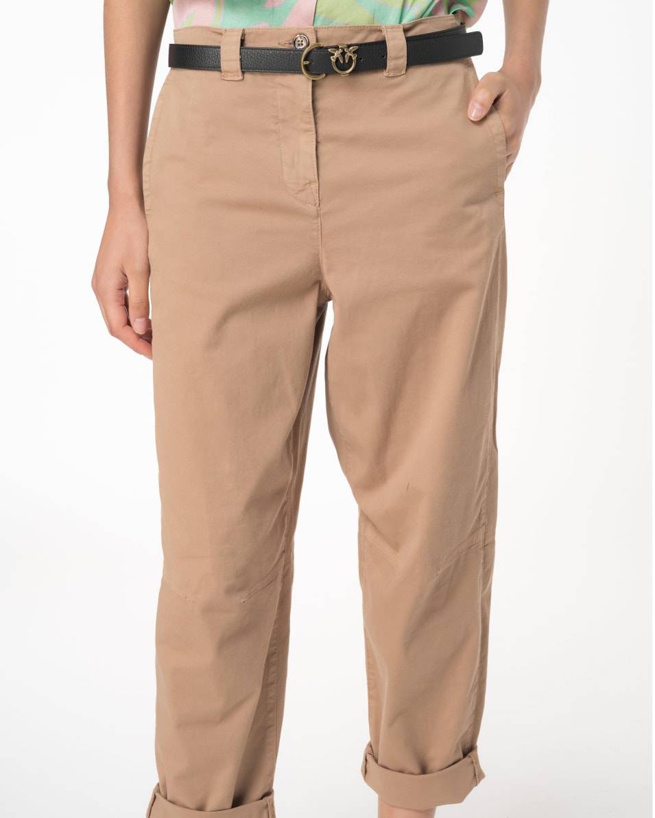 Pinko Karottenhose Aus Cavalry-Stoff