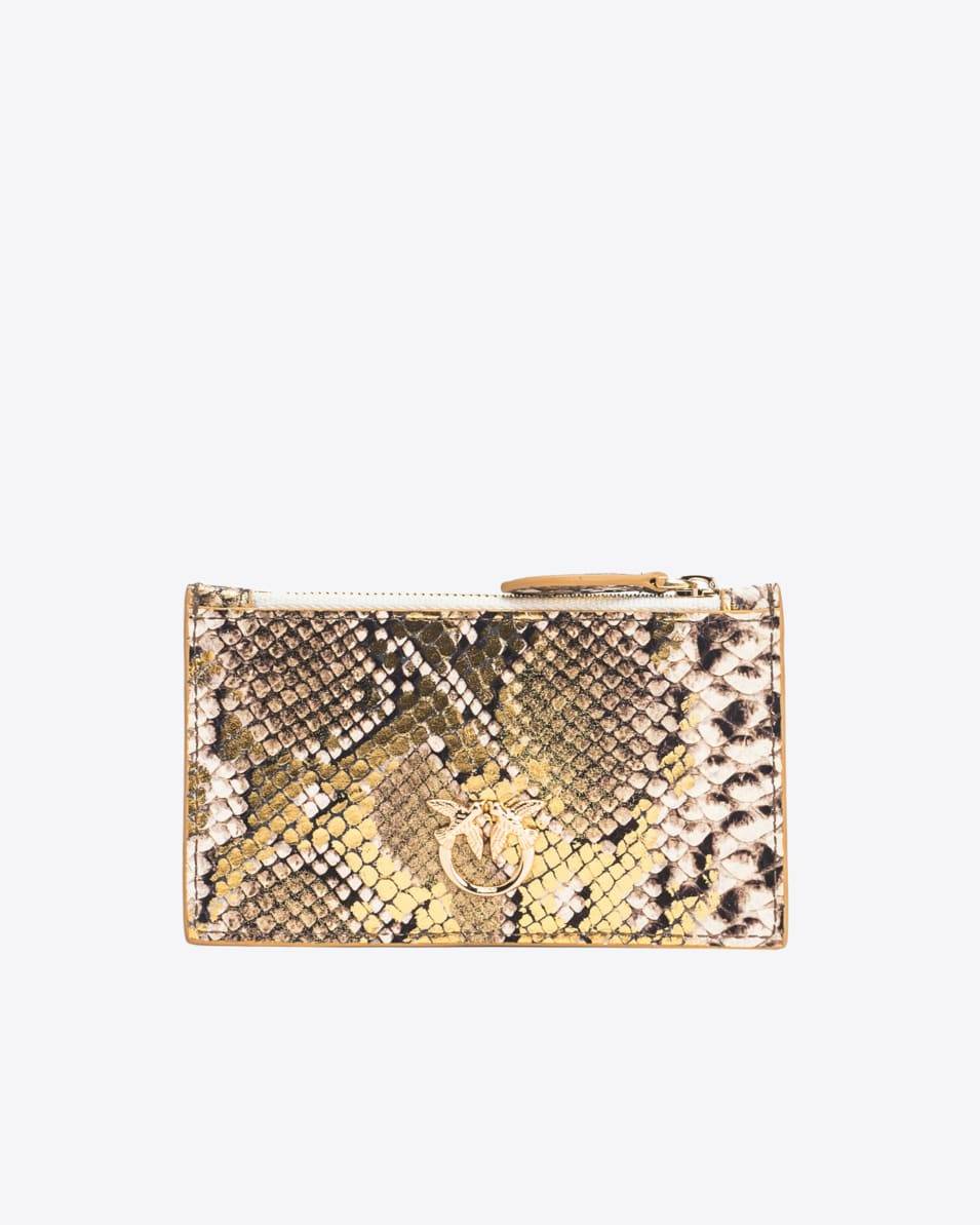 Pinko Kartenetui Reptil Metallic PINKO Galleria
