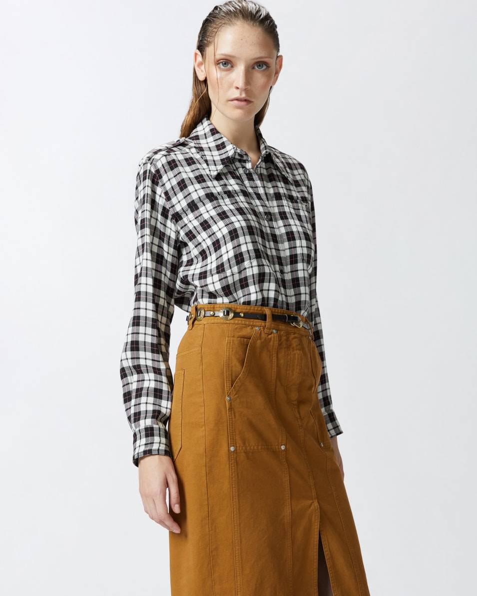 Pinko Klassische Hemdbluse Mit Karomuster