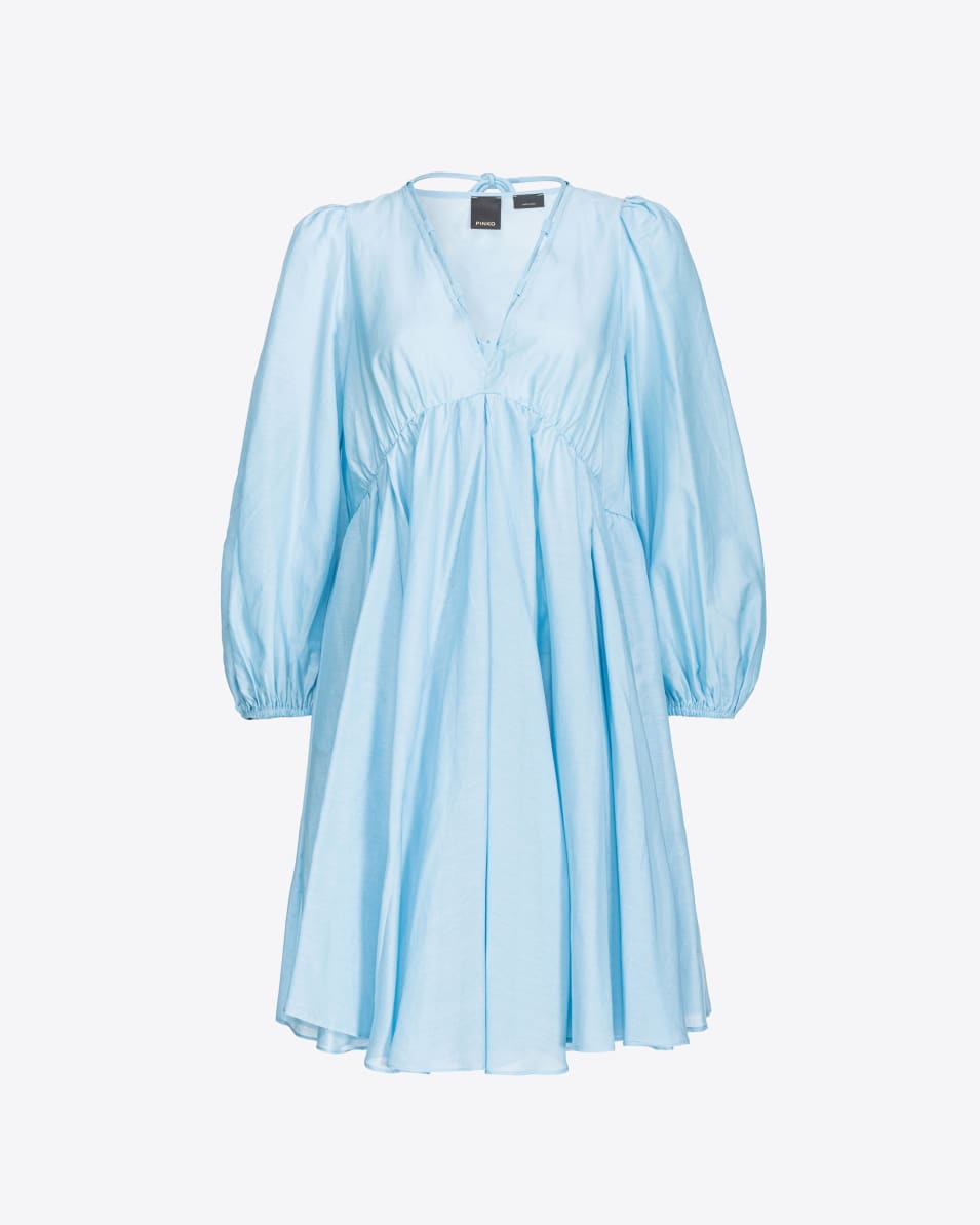 Pinko Kleid aus Baumwoll- und Seidenvoile