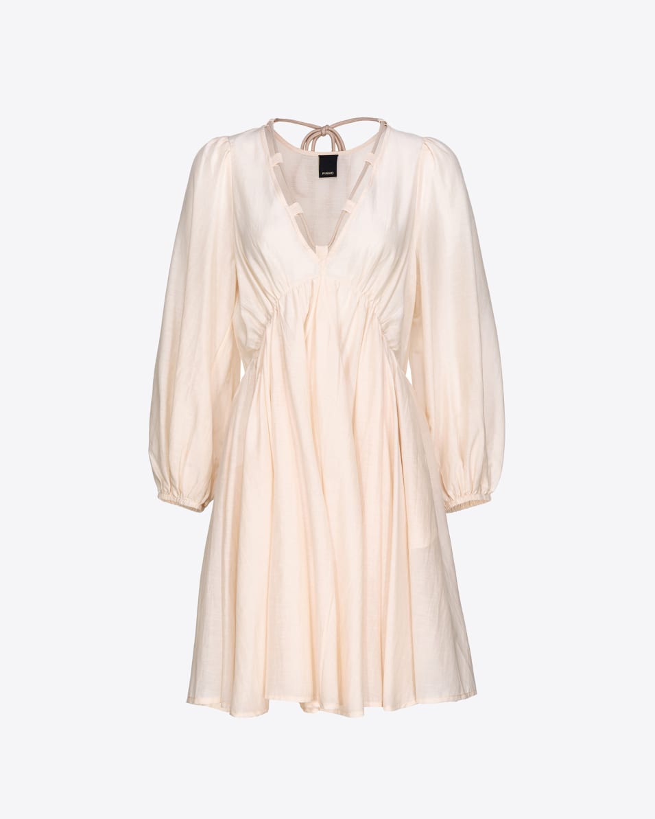 Pinko Kleid aus Baumwoll- und Seidenvoile