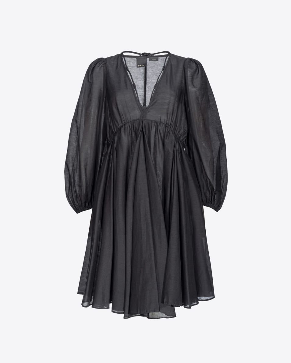 Pinko Kleid aus Baumwoll- und Seidenvoile