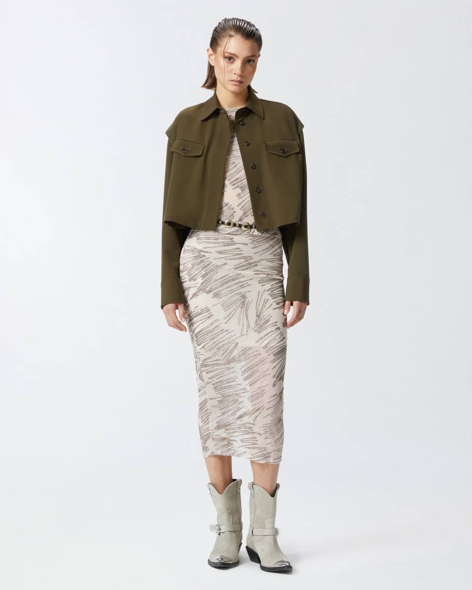 Pinko Kurze Hemdbluse Mit Brusttaschen