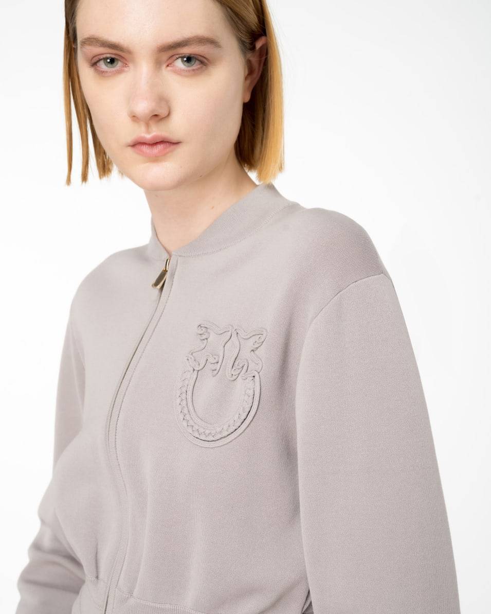 Pinko Kurze Sweatjacke Im Bomberstil