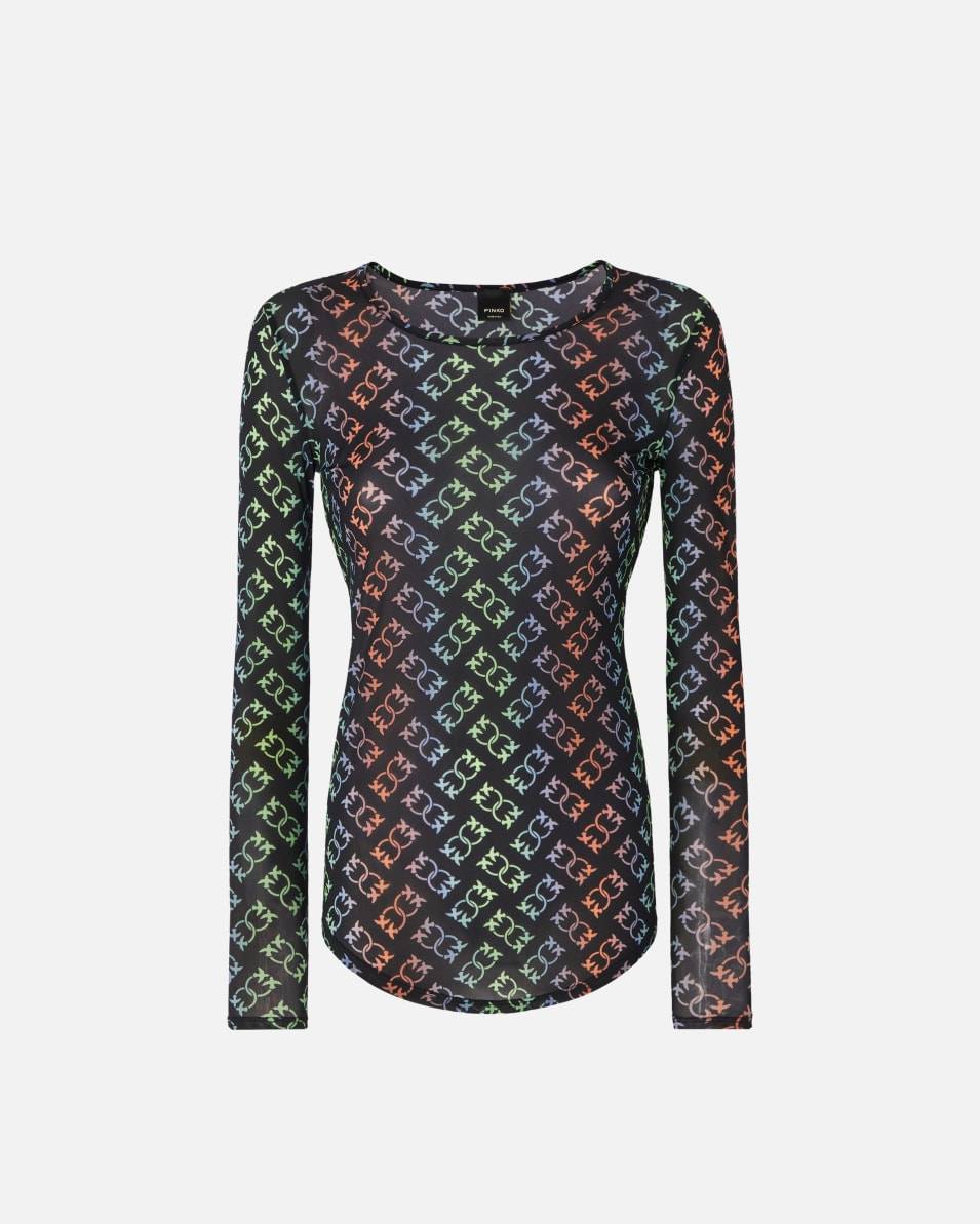 Pinko Langarmpullover mit Logo