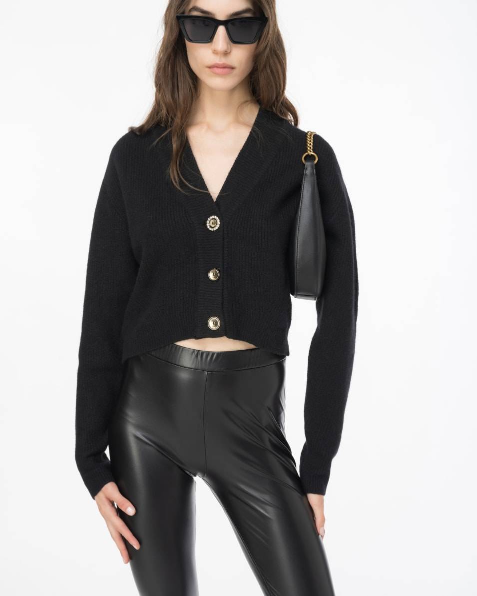 Pinko Leggings In Lederoptik