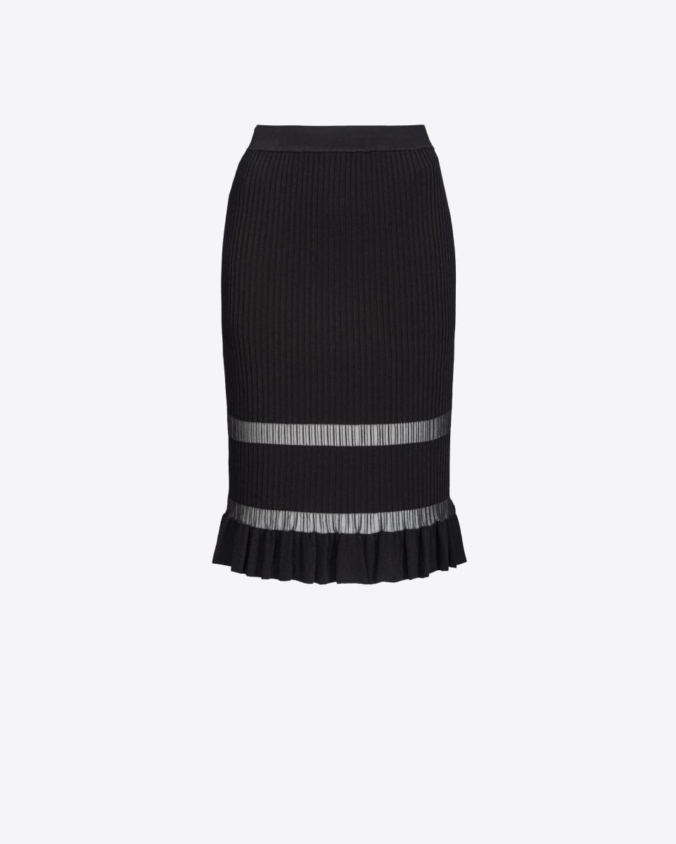 Pinko Longuette-Rippstrickrock