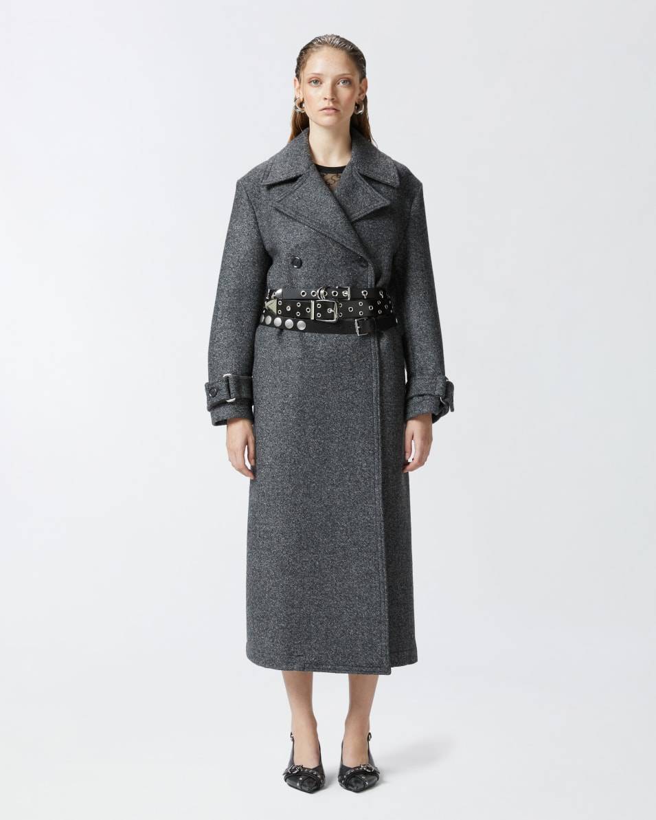 Pinko Mantel Im Trenchcoat-Stil Mit Gürtel
