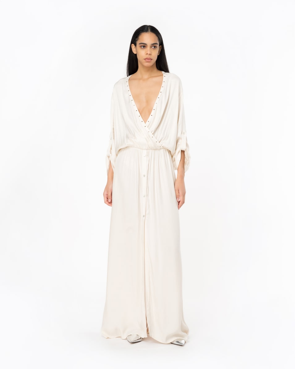 Pinko Maxikleid Mit Metallösen