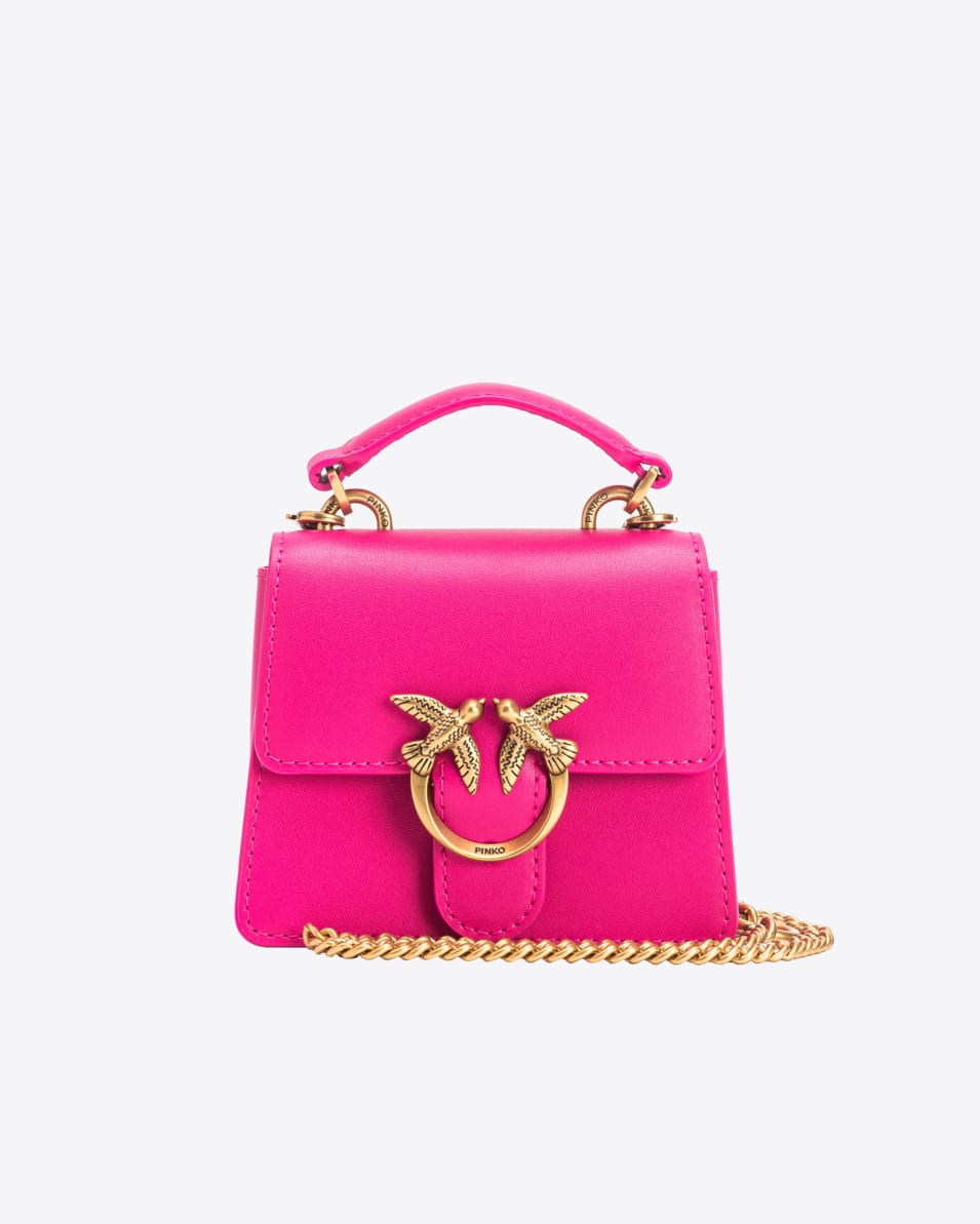 Pinko Micro Love Bag One Top Handle Light