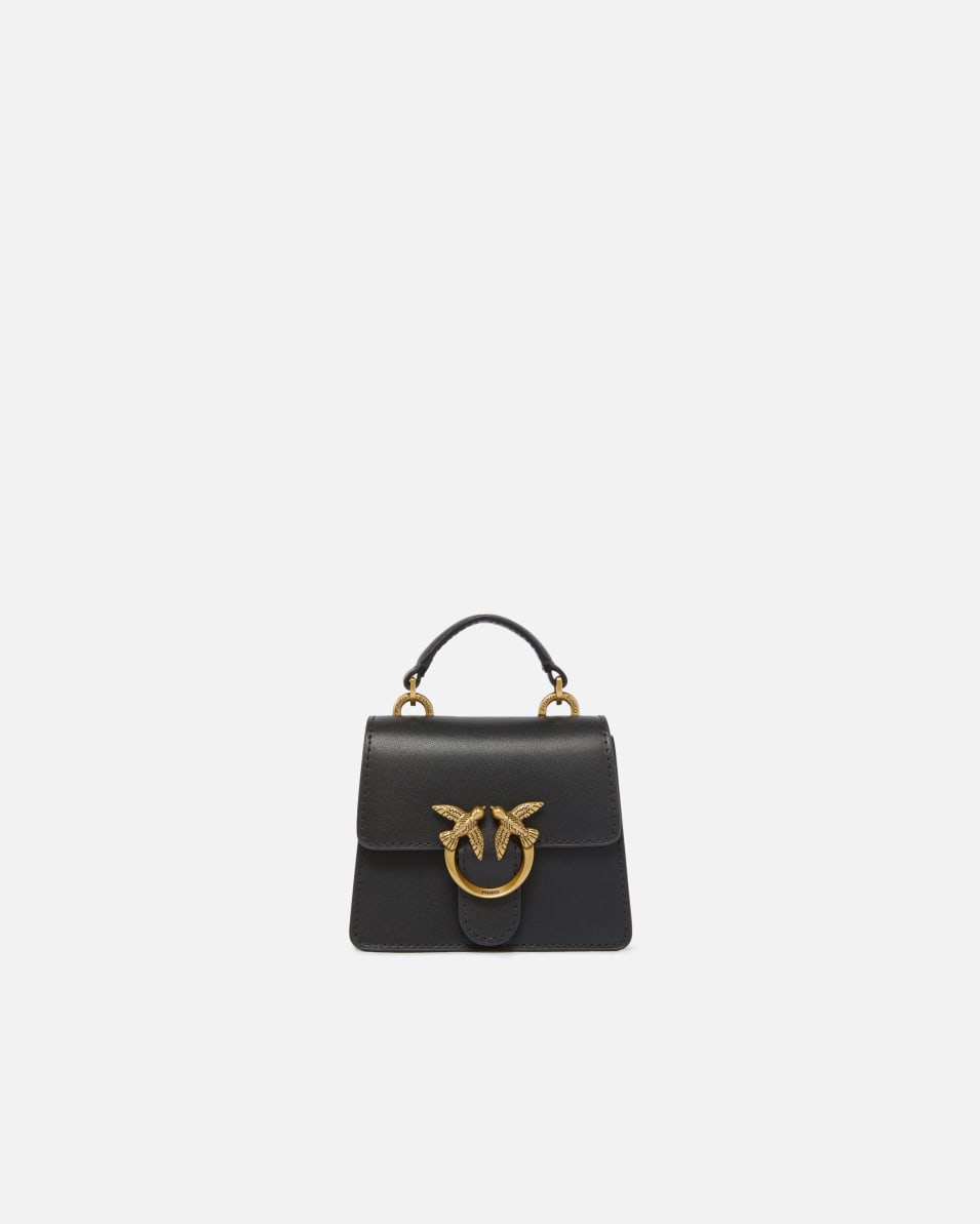 Pinko Micro Love Bag One Top Handle Light