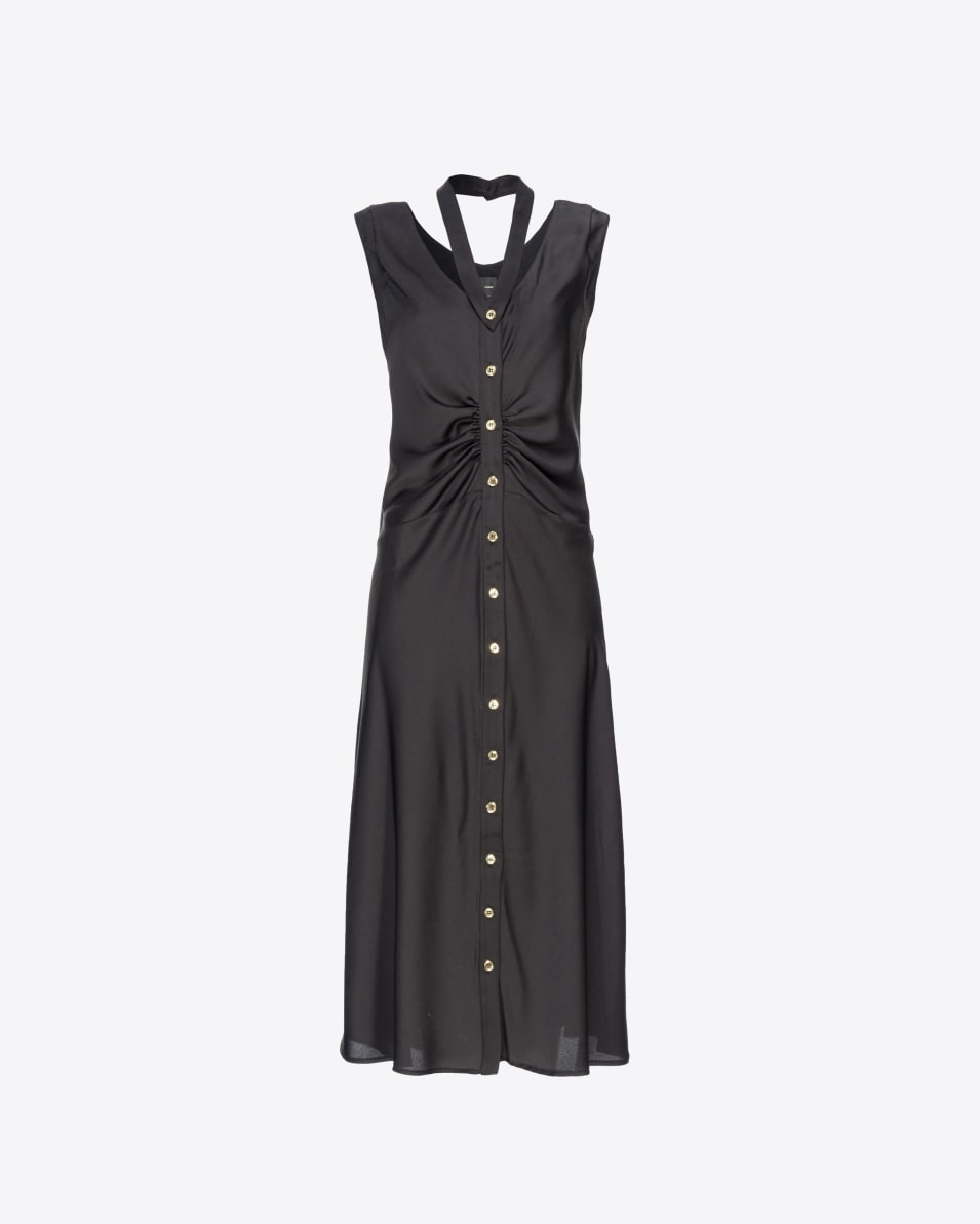 Pinko Midikleid aus mattem Satin