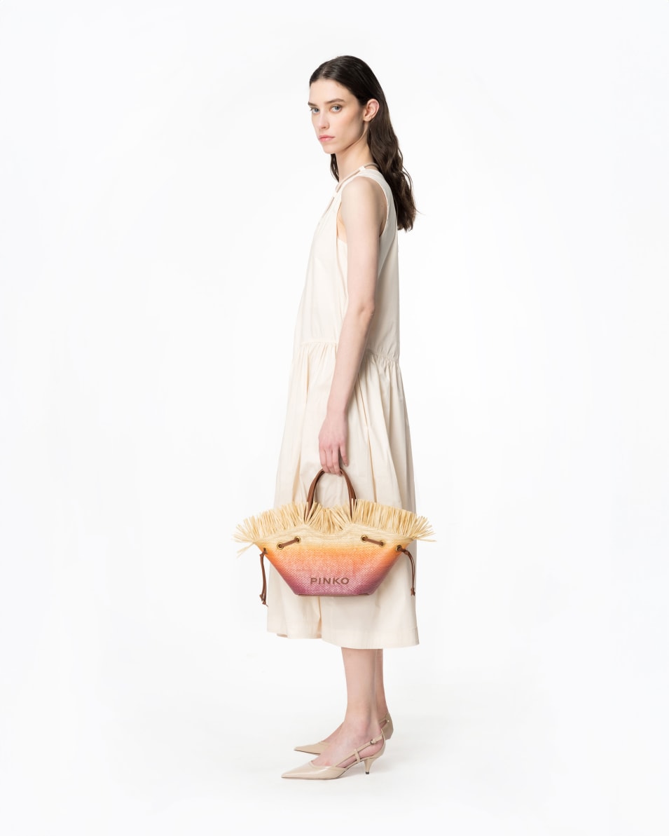 Pinko Midikleid Aus Technischem Popeline