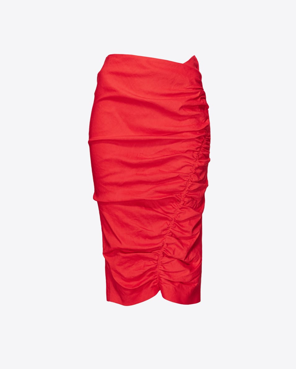 Pinko Midirock aus Leinen