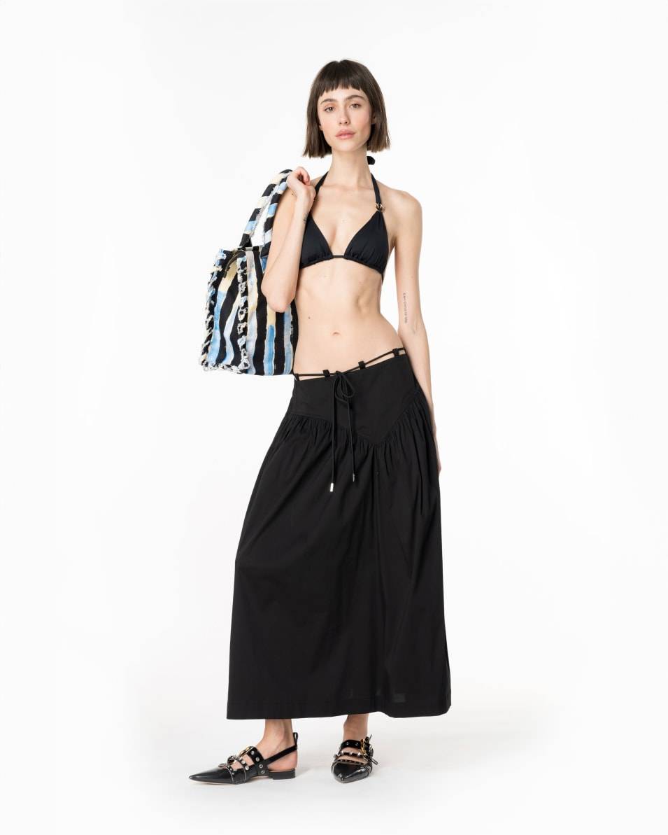 Pinko Midirock Aus Technischem Popeline