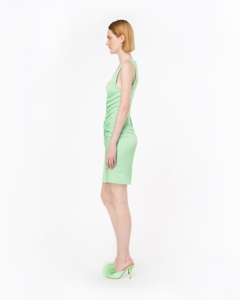 Pinko Minikleid Aus Mattem Satin