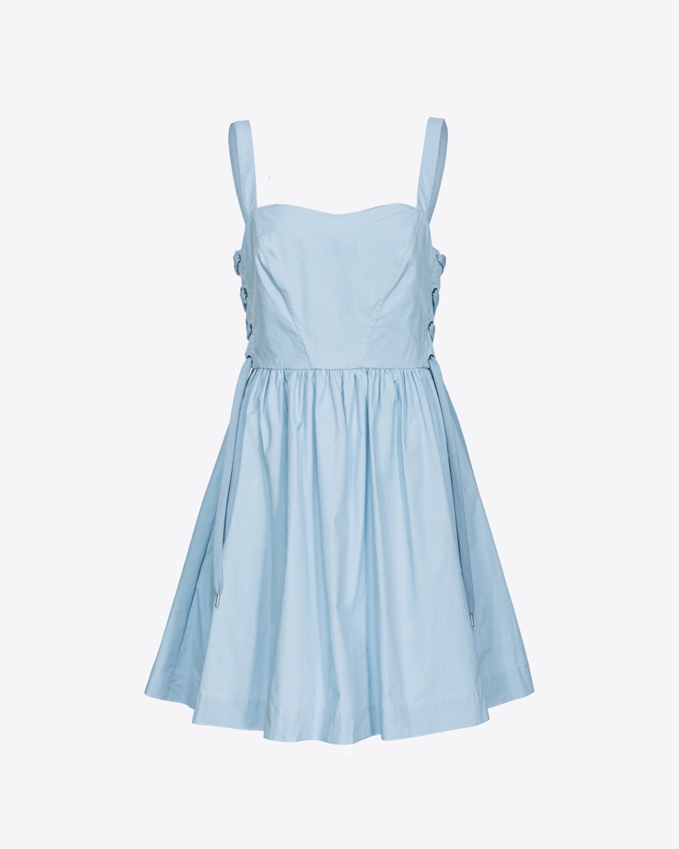 Pinko Minikleid mit seitlicher Schnürung