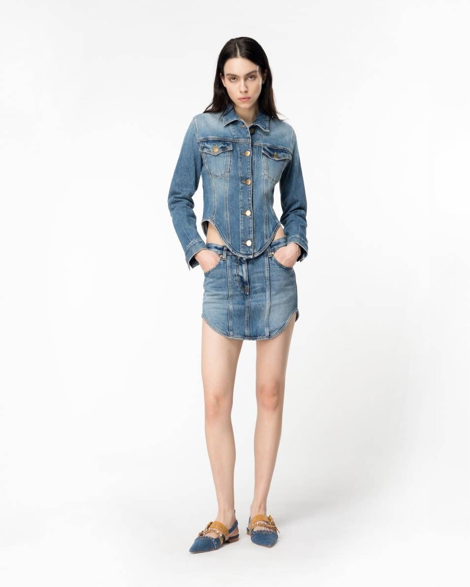 Pinko Minirock Stretchdenim