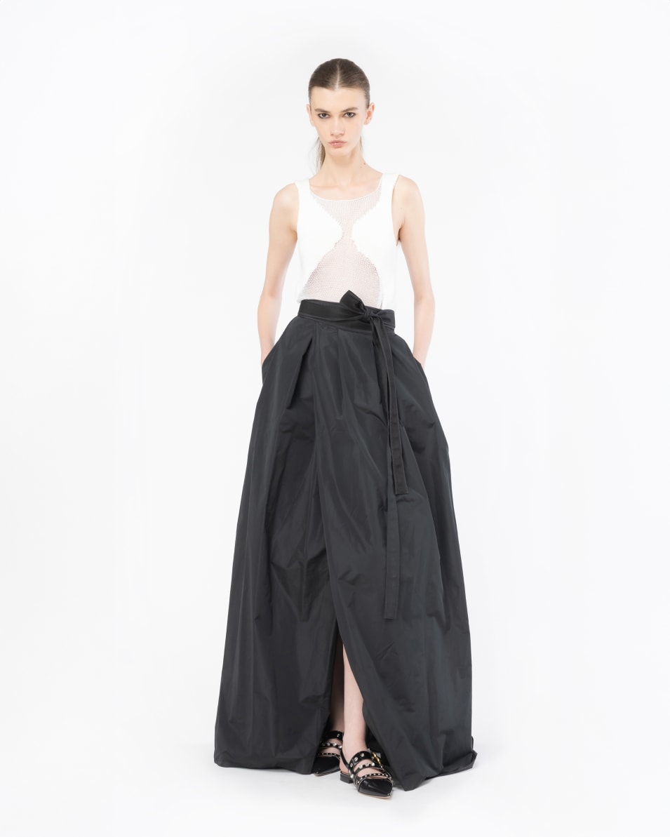 Pinko Netz-Top Patch Transparent