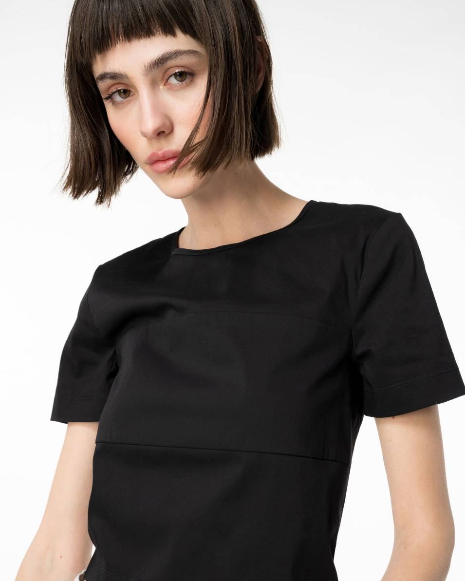 Pinko Oberteil Aus Technischem Popeline