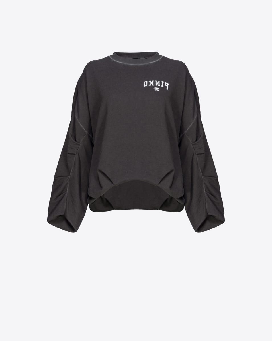 Pinko Oversize-Sweatshirt Logoprint