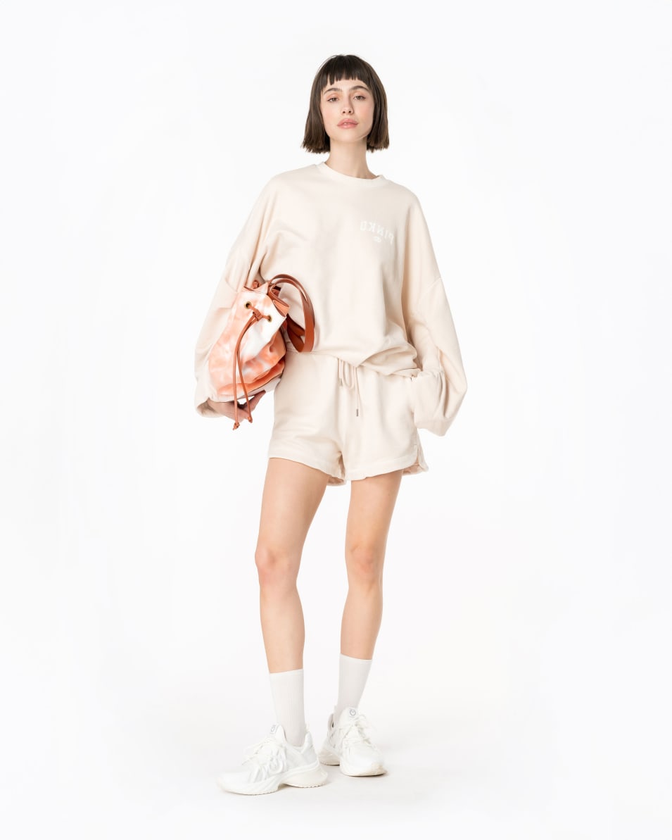 Pinko Oversize-Sweatshirt Logoprint