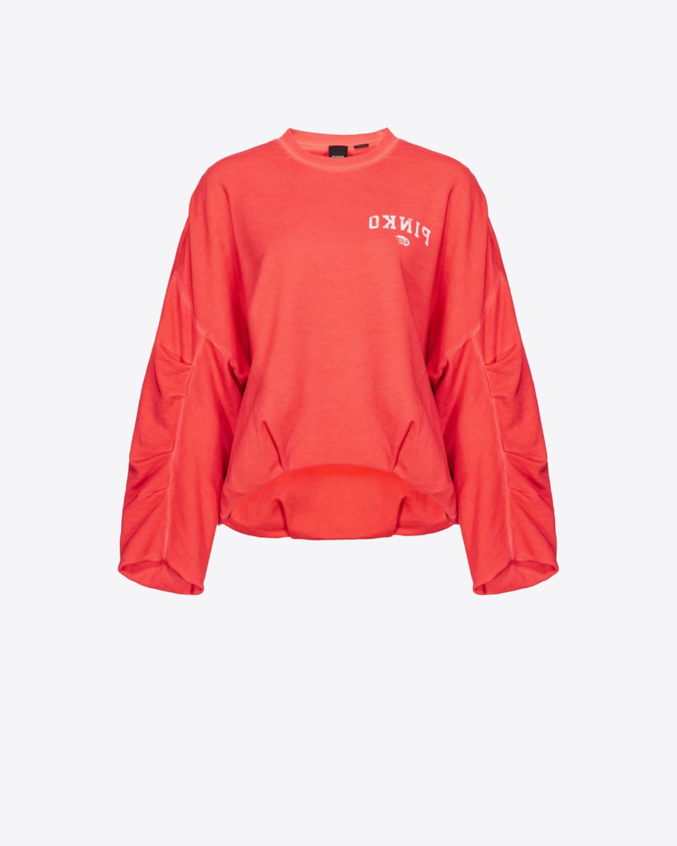 Pinko Oversize-Sweatshirt Logoprint