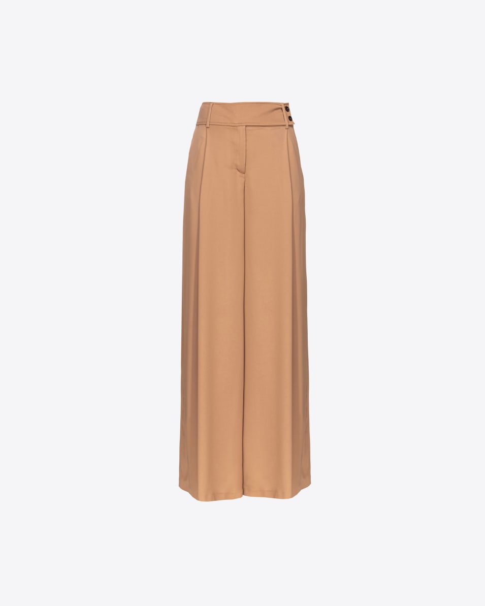 Pinko Palazzo-Hose aus mattem Satin