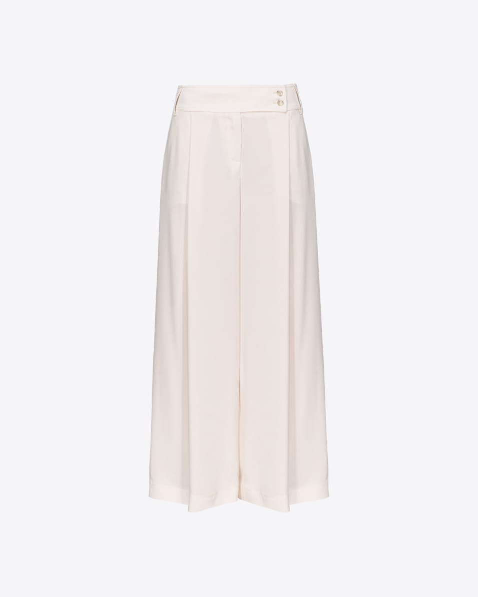 Pinko Palazzo-Hose aus mattem Satin