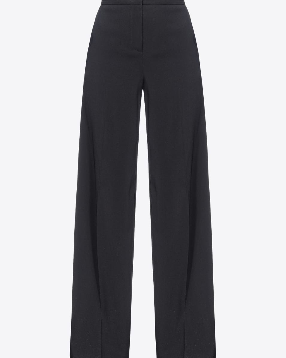 Pinko Palazzo-Hose aus Stretch-Crêpe