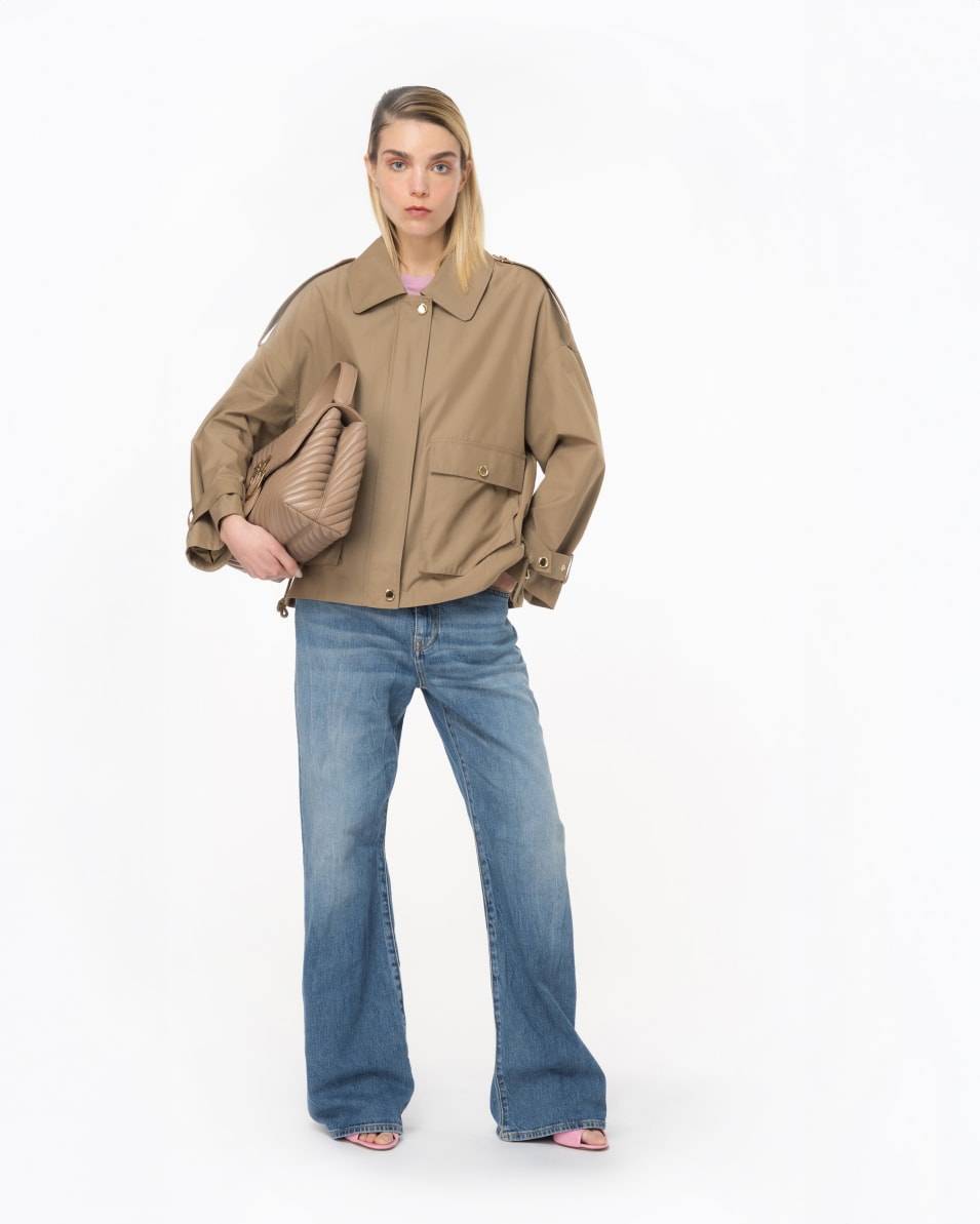 Pinko Parka Aus Gabardine