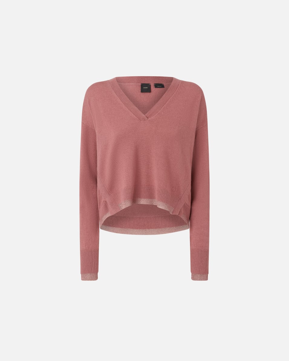 Pinko Pullover Aus Kaschmirmix Mit Lurex