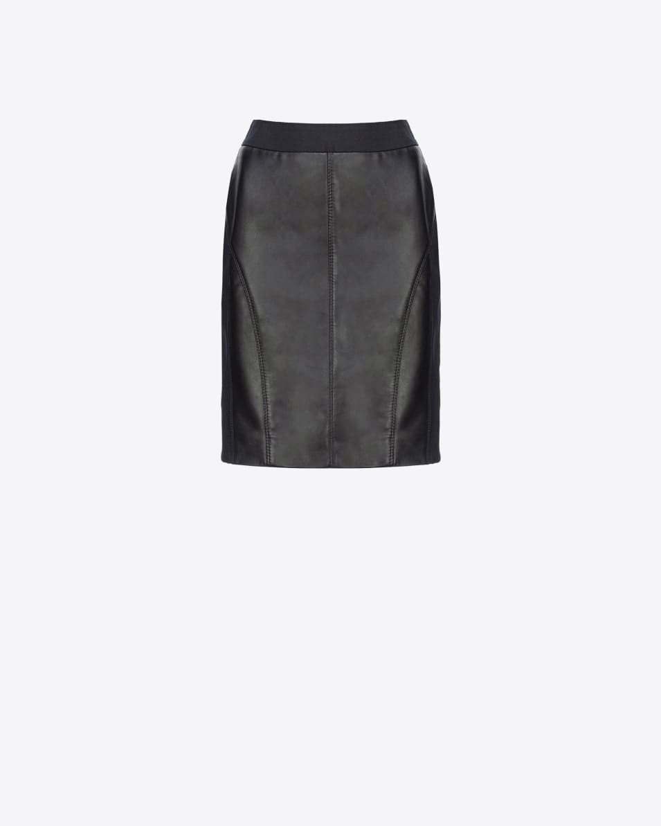 Pinko Rock aus Leder und Textil